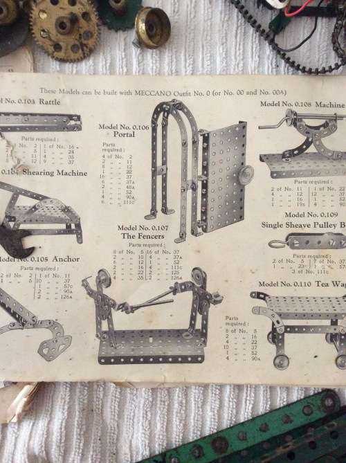 MASSIVE COLLECTION MECCANO VINTAGE BUILDING PARTS - THIS IS SOMETHING SPECIAL - MECCANO ENGLAND -