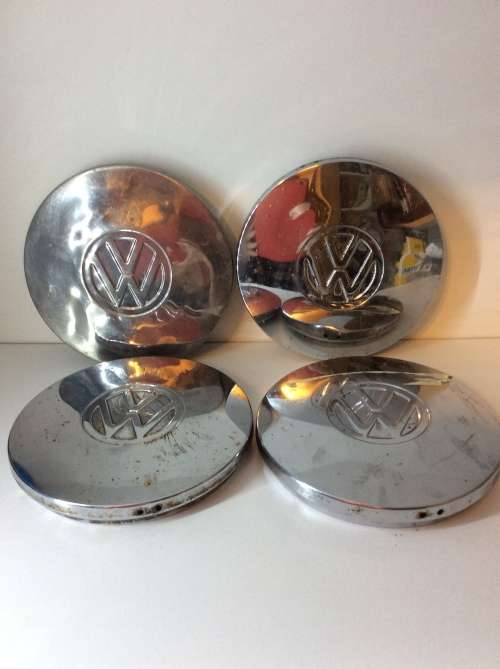 VINTAGE VW VOLKSWAGON HUB CAP SET - GREAT FIND -