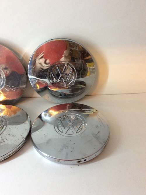 VINTAGE VW VOLKSWAGON HUB CAP SET - GREAT FIND -