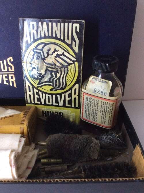 VINTAGE ARMINIUS REVOLVER CLEANING KIT - GREAT FIND -