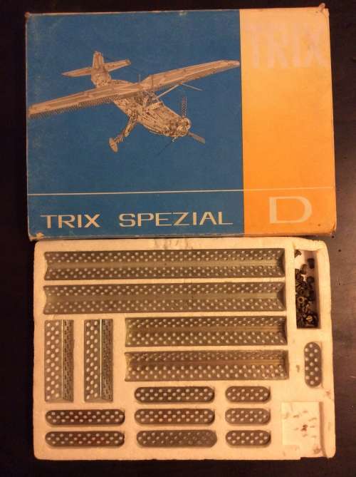 SET TWO OF THREE TRIX - WESTERN GERMANY - BUILDING SET - 1960's - RARE FIND -