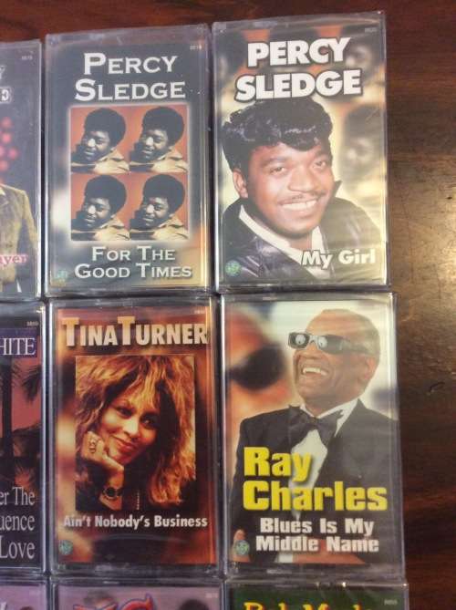 LOT 12 SEALED NEW OLD STOCK CASETTE TAPES - GREAT ARTISTS - BID PER TAPE FOR ALL - BRILLIANT -