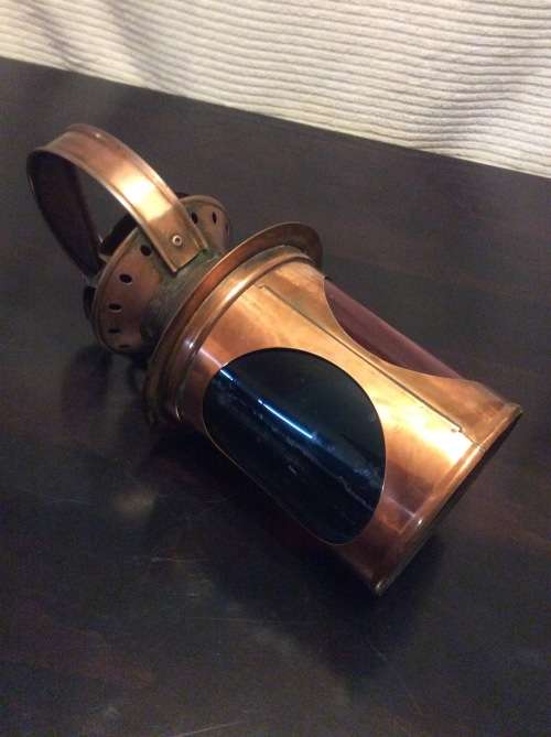 SAR/SAS  RAILWAY LANTERN  -  COPPER LANTERN  -  DO NOT MISS OUT -