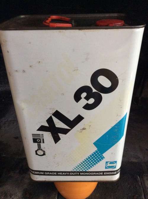 Faded CASTROL - FIVE LITRE OIL CAN  / OIL CAN  - GREAT FIND -