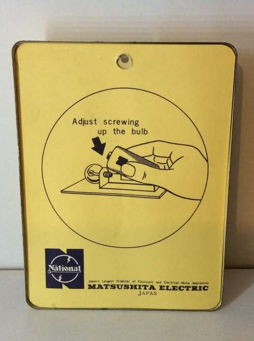 VINTAGE NATIONAL NEW OLD STOCK CELL/BATTERY CHECKER - GREAT FIND - WORKING & MUST HAVE -