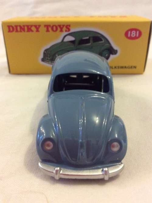DINKY TOYS - ATLAS EDITION - VOLKSWAGEN BUG  -  BRILLIANT -