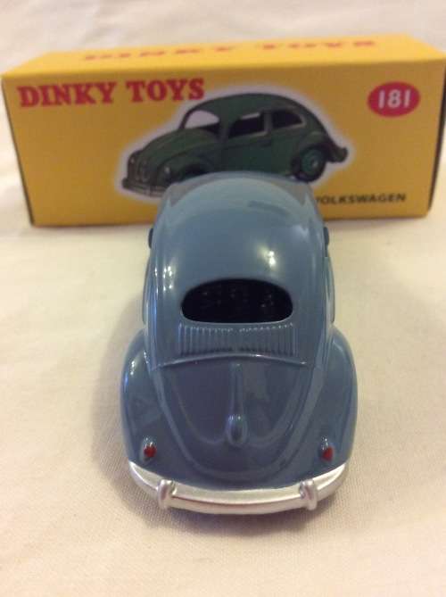 DINKY TOYS - ATLAS EDITION - VOLKSWAGEN BUG  -  BRILLIANT -