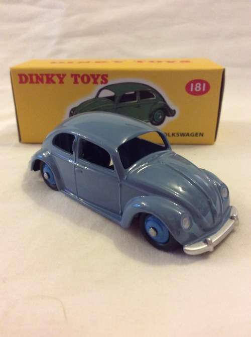 DINKY TOYS - ATLAS EDITION - VOLKSWAGEN BUG  -  BRILLIANT -
