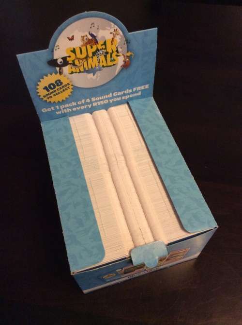 FULL BOX UNOPENED PnP ANIMAL CARDS, EMPTY ALBUM SERIES ONE - SEALED PLAYER SERIES TWO - ONE BID -