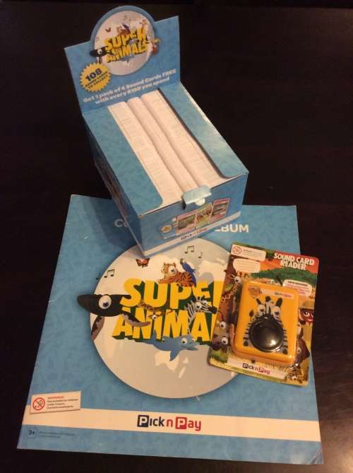 FULL BOX UNOPENED PnP ANIMAL CARDS, EMPTY ALBUM SERIES ONE - SEALED PLAYER SERIES TWO - ONE BID -