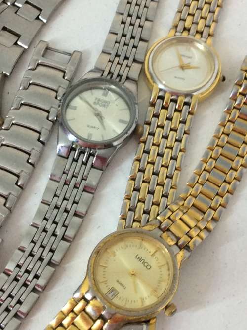 ESTATE LOT - 19 OLD/VINTAGE LADIES WATCHES - NONE TESTED - GREAT NAMES HERE - ALL ONE BID -