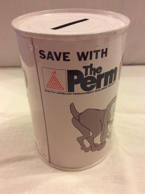 1980s PERM - SAVE WITH PERM SAVINGS BANK - NEVER USED - SPECIAL ITEM -