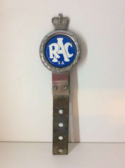 OLD RAC SOUTH AFRICAN CAR BADGE - GREAT FIND -