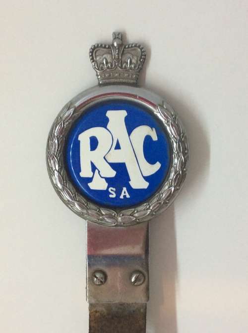 OLD RAC SOUTH AFRICAN CAR BADGE - GREAT FIND -