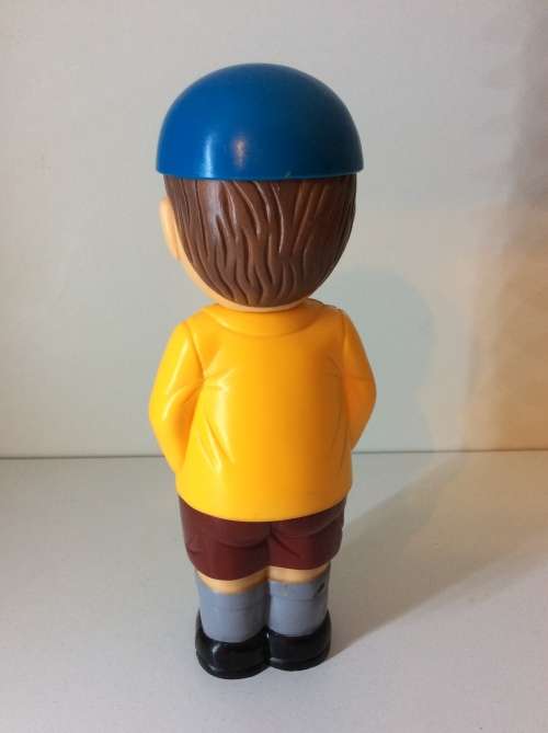 VINTAGE JAPAN TOY - NOVELTY, PULL DOWN THE BOYS PANTS AND IT SHOOTS WATER -