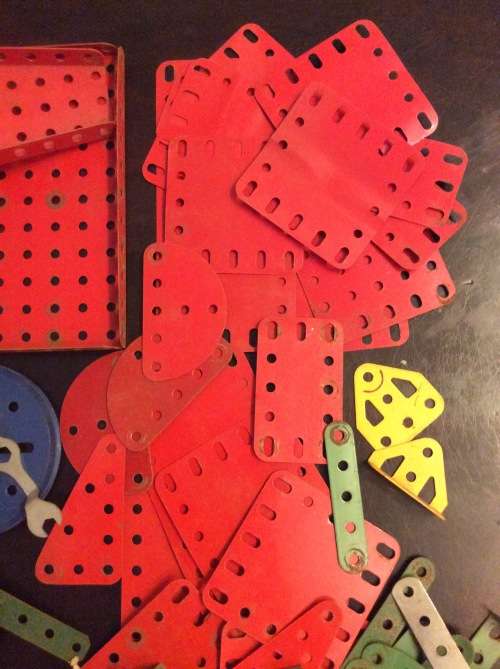 VINTAGE MECCANO ENGLAND - MASSIVE JOBLOT - ALL FOR ONE BID - GREAT FIND -