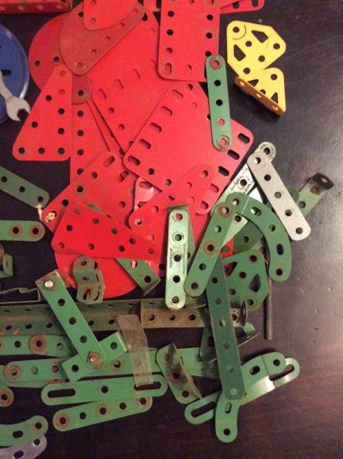 VINTAGE MECCANO ENGLAND - MASSIVE JOBLOT - ALL FOR ONE BID - GREAT FIND -