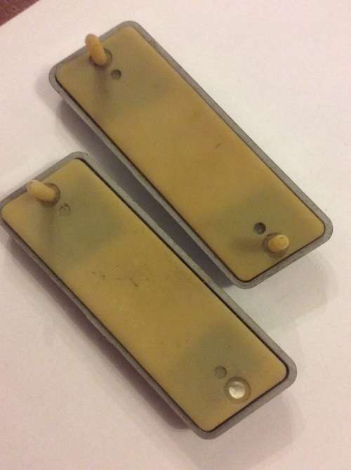 OLD JAGUAR CAR BADGES - GREAT DISPLAY PIECE -