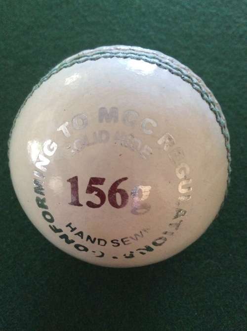 SIGNED CLIVE RICE ODI DAY/NIGHT CRICKET BALL - AMAZING PIECE OF CRICKET HISTORY -