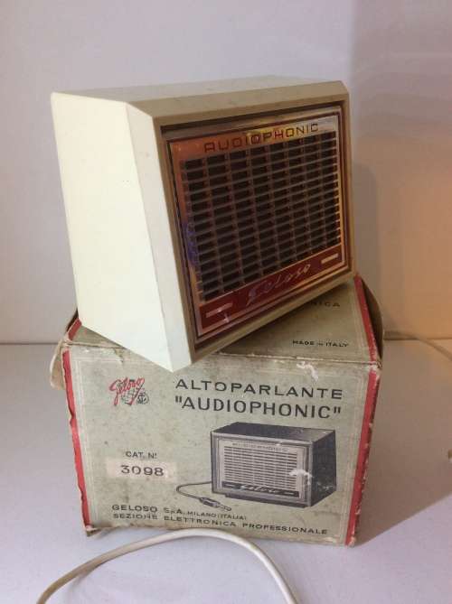 ALTOPARLANTE AUDIOPHONIC ITALIAN SPEAKER - NOT TESTED - GREAT OLD ITEM -