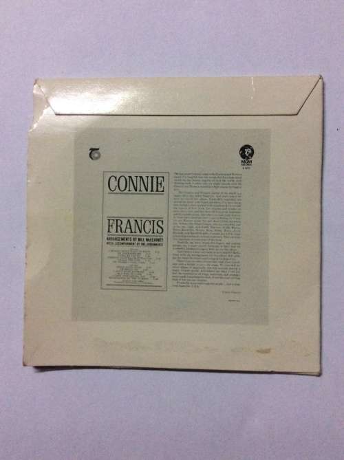 VINTAGE CONNIE FRANCIS MINI LP