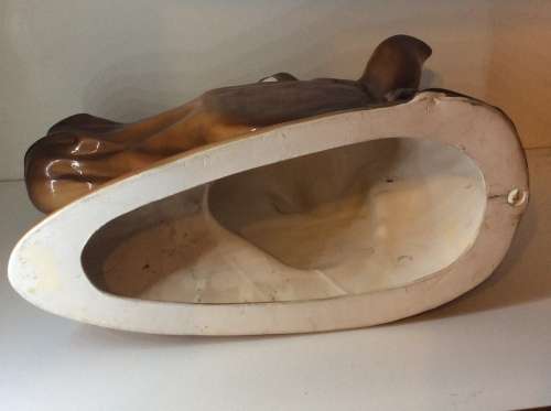 LARGE CERAMIC HORSE HEAD - 30cm HIGH - WALL HANGER - AMAZING DETAIL.- 18cm from wall -