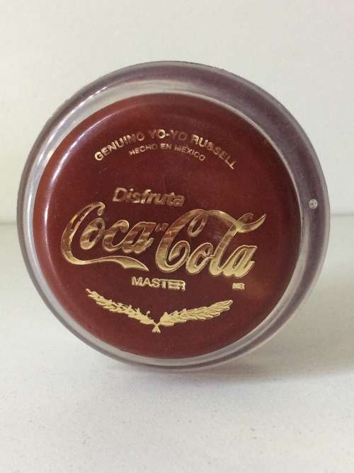 RUSSELL COCA COLA  MASTER YO YO - MADE IN MEXICO - COOL RED -