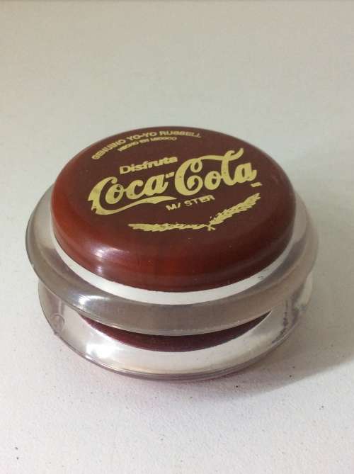 RUSSELL COCA COLA  MASTER YO YO - MADE IN MEXICO - COOL RED -
