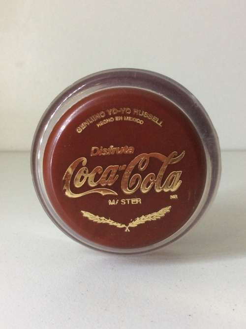 RUSSELL COCA COLA  MASTER YO YO - MADE IN MEXICO - COOL RED -