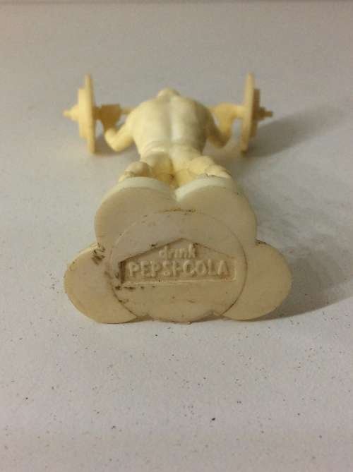 PEPSI COLA  1960s WEIGHT LIFTING MODEL