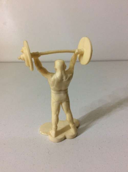 PEPSI COLA  1960s WEIGHT LIFTING MODEL