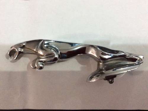JAGUAR CAR HOOD ORNAMENT - THE REAL DEAL IN GREAT CONDITION -