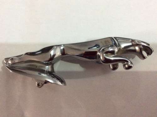JAGUAR CAR HOOD ORNAMENT - THE REAL DEAL IN GREAT CONDITION -