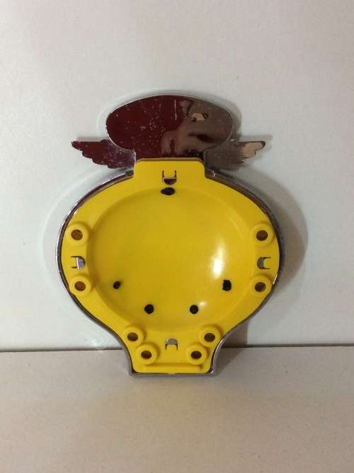 OLD AA PLASTIC CAR BADGE - IN GREAT CONDITION -