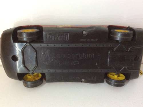POLISTIL - MADE IN ITALY VINTAGE PLASTIC MODEL - LAMBORGHINI -