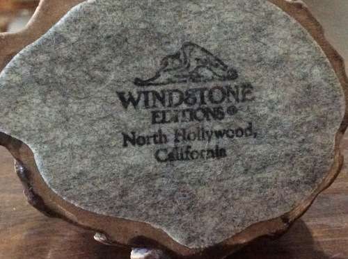 WINDSTONE EDITION - BABY DRAGON HATCHLING - CALIFORNIA USA CERAMIC - 1984 -