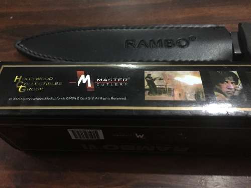 RAMBO FIRST BLOOD PART VI KNIFE - THIS IS NOT A TOY -
