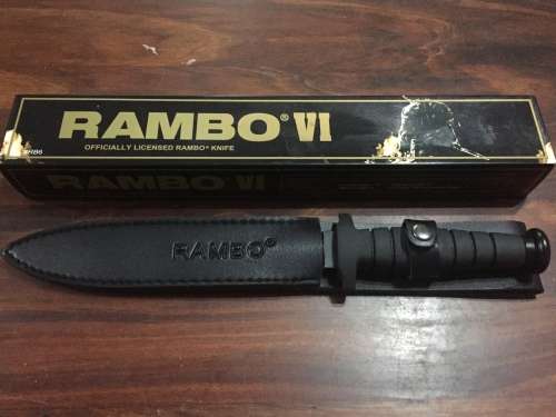 RAMBO FIRST BLOOD PART VI KNIFE - THIS IS NOT A TOY -