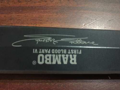 RAMBO FIRST BLOOD PART VI KNIFE - THIS IS NOT A TOY -