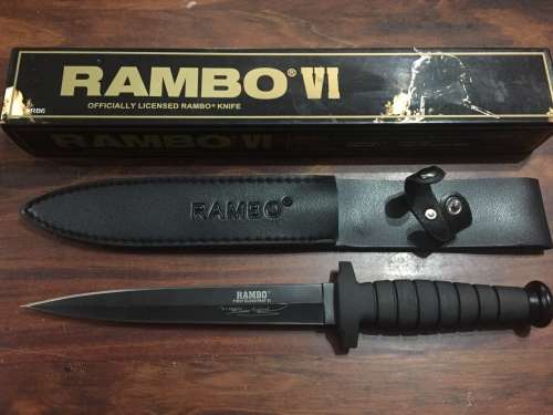 RAMBO FIRST BLOOD PART VI KNIFE - THIS IS NOT A TOY -