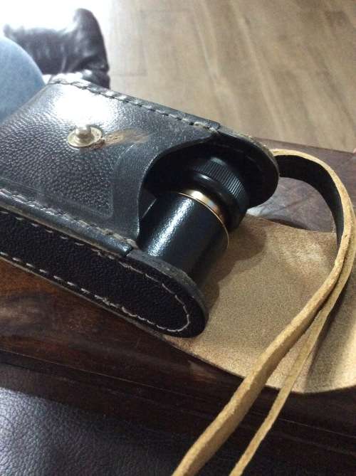 VERY OLD PAIR OF RUSSIAN OPERA GLASSES IN ORIGINAL CASE - CIRCA 1950s -