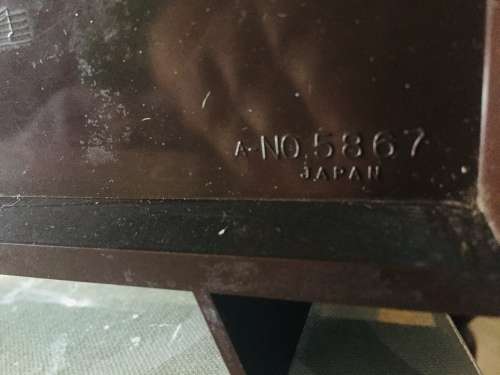 1970s CLOCK WITH MUSIC BOX - JAPAN MADE WORKING -