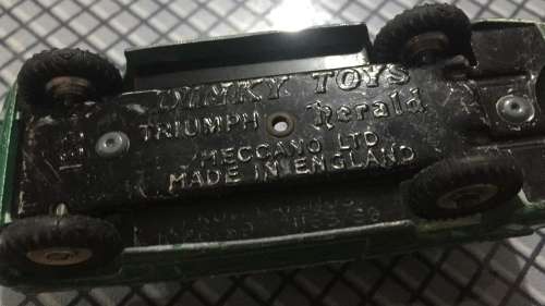 DINKY TOYS TRIUMPH