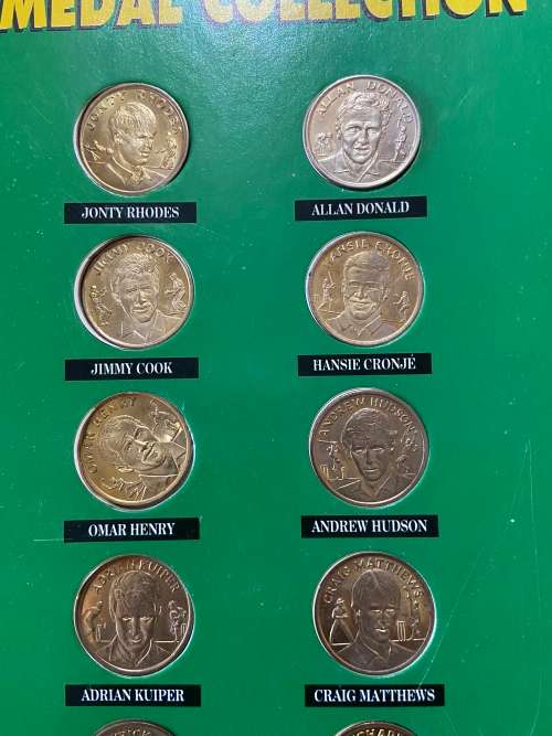 COMPLETE SET 1992 CRICKET COINS