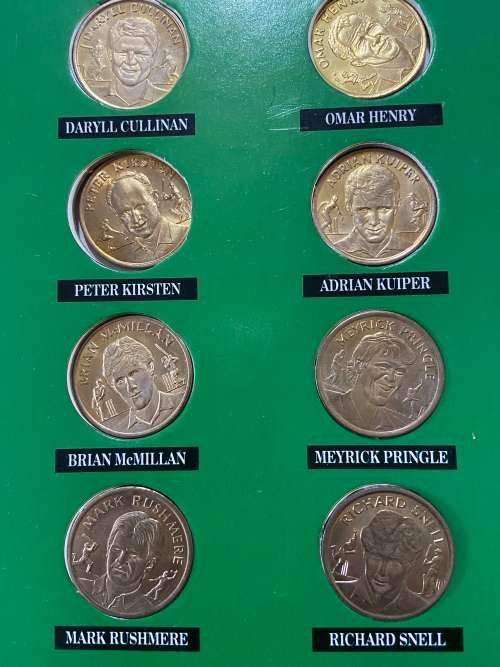 COMPLETE SET 1992 CRICKET COINS