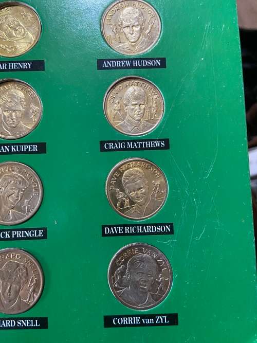 COMPLETE SET 1992 CRICKET COINS