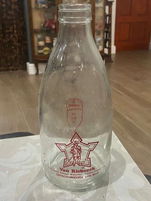 Old Jan van Riebeeck milk bottle
