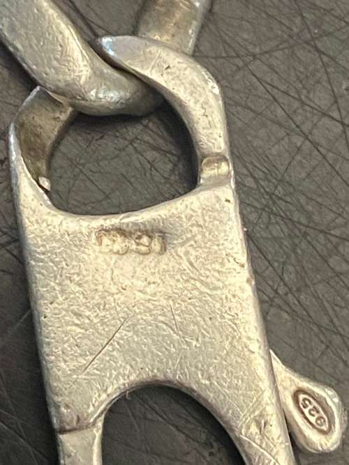 925 SILVER HEAVY THICK MENS CHAIN - 27cm -