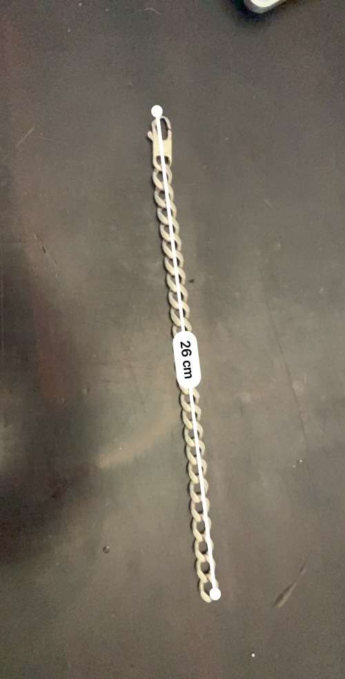 925 SILVER HEAVY THICK MENS CHAIN - 27cm -