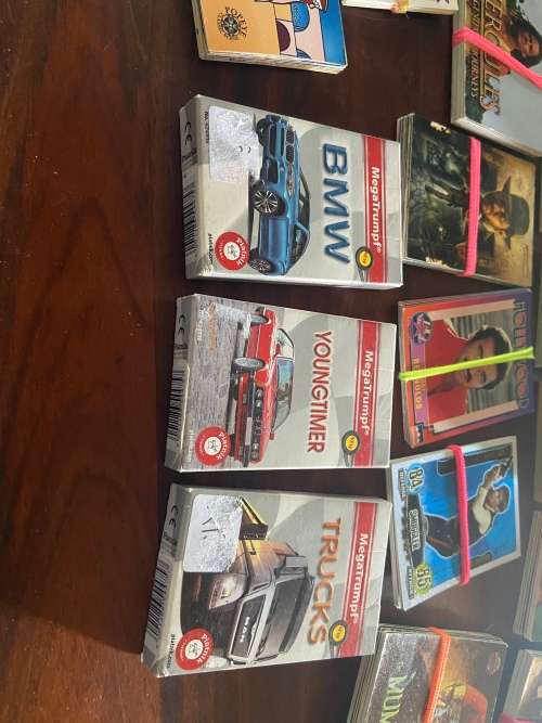 LARGE COLLECTION VARIOUS OLD TRADING CARDS - ALL FOR ONE BID - AS ON PICS -